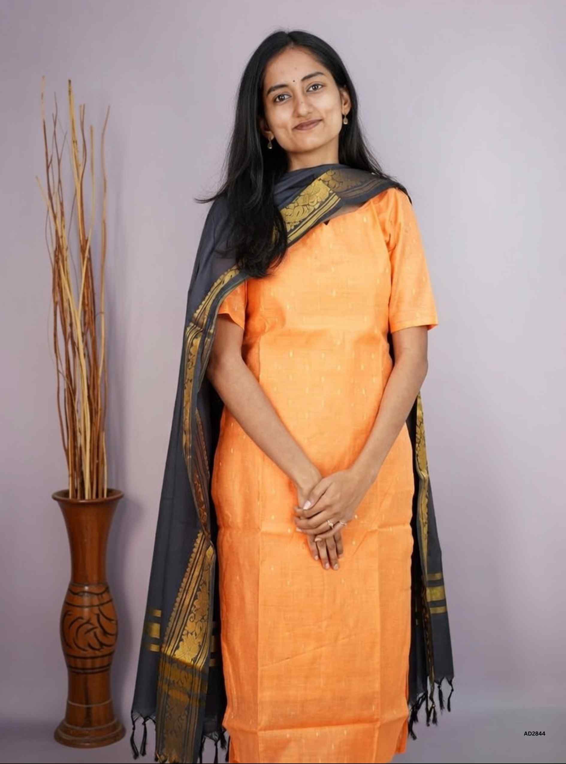 Orange - Kurti
