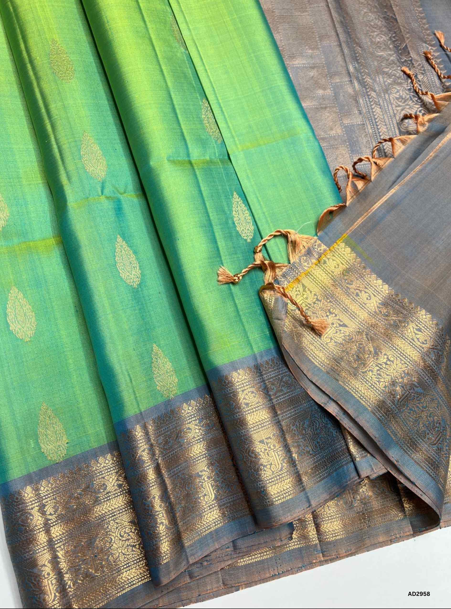 Rexona & Pale Blue - Soft Silk Saree