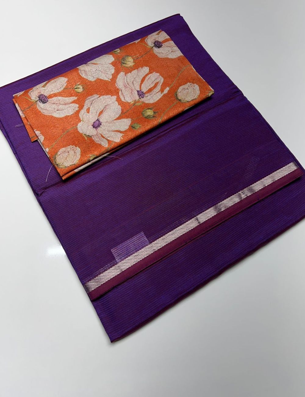 Purple Color - Mangalagiri Cotton