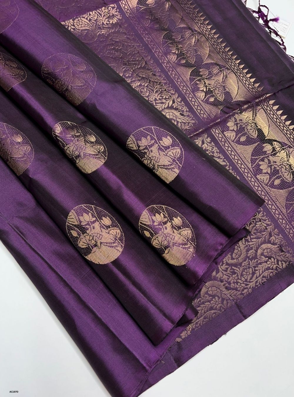 Violet - Soft Silk Saree