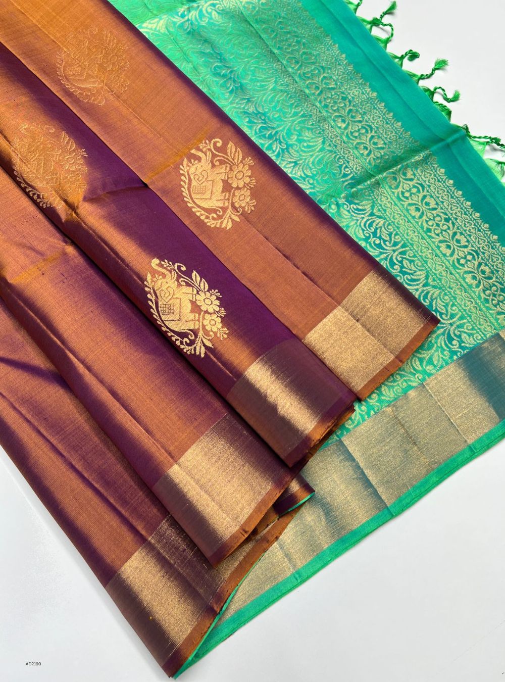 Brown & Rexona - Soft Silk Saree
