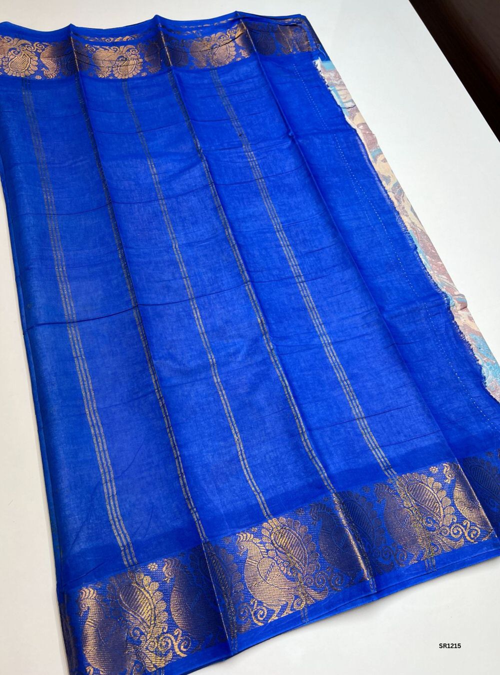 Biscuit & Blue - Marble Print Chungudi Cotton