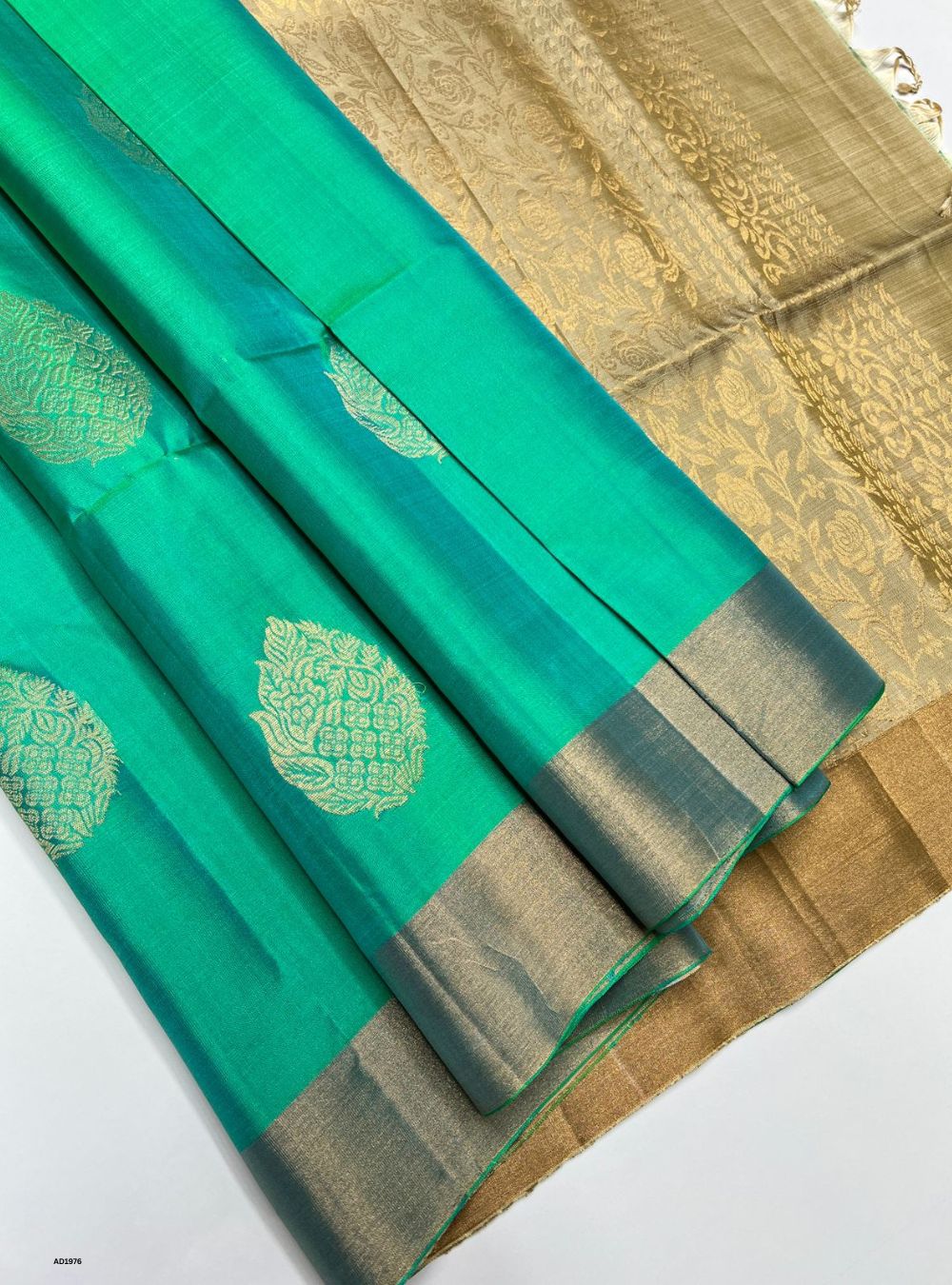 Rexona & Beige - Soft Silk Saree
