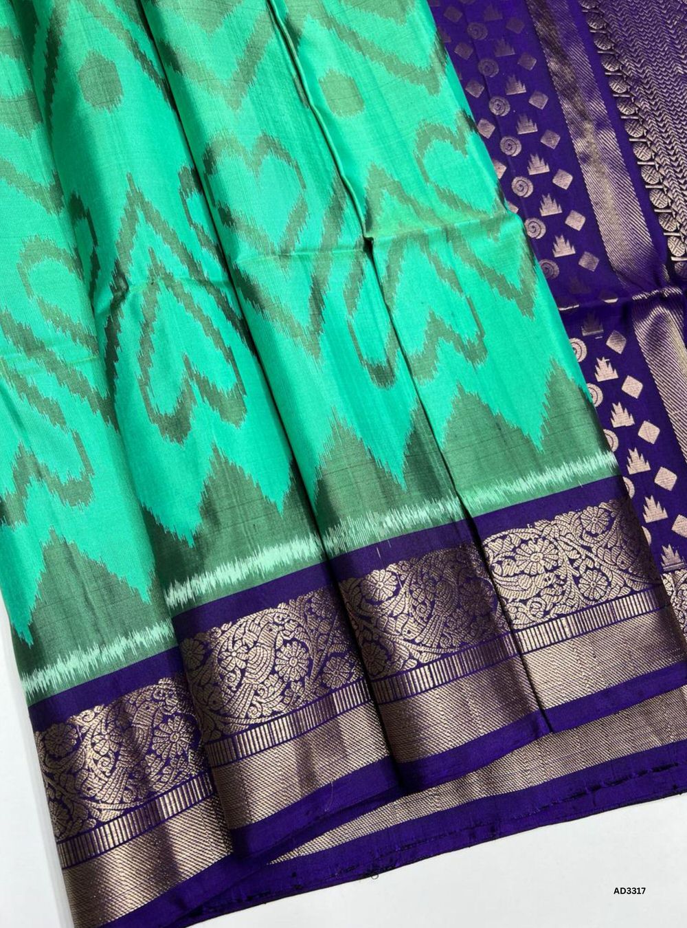 Rexona & Purple - Soft Silk Saree