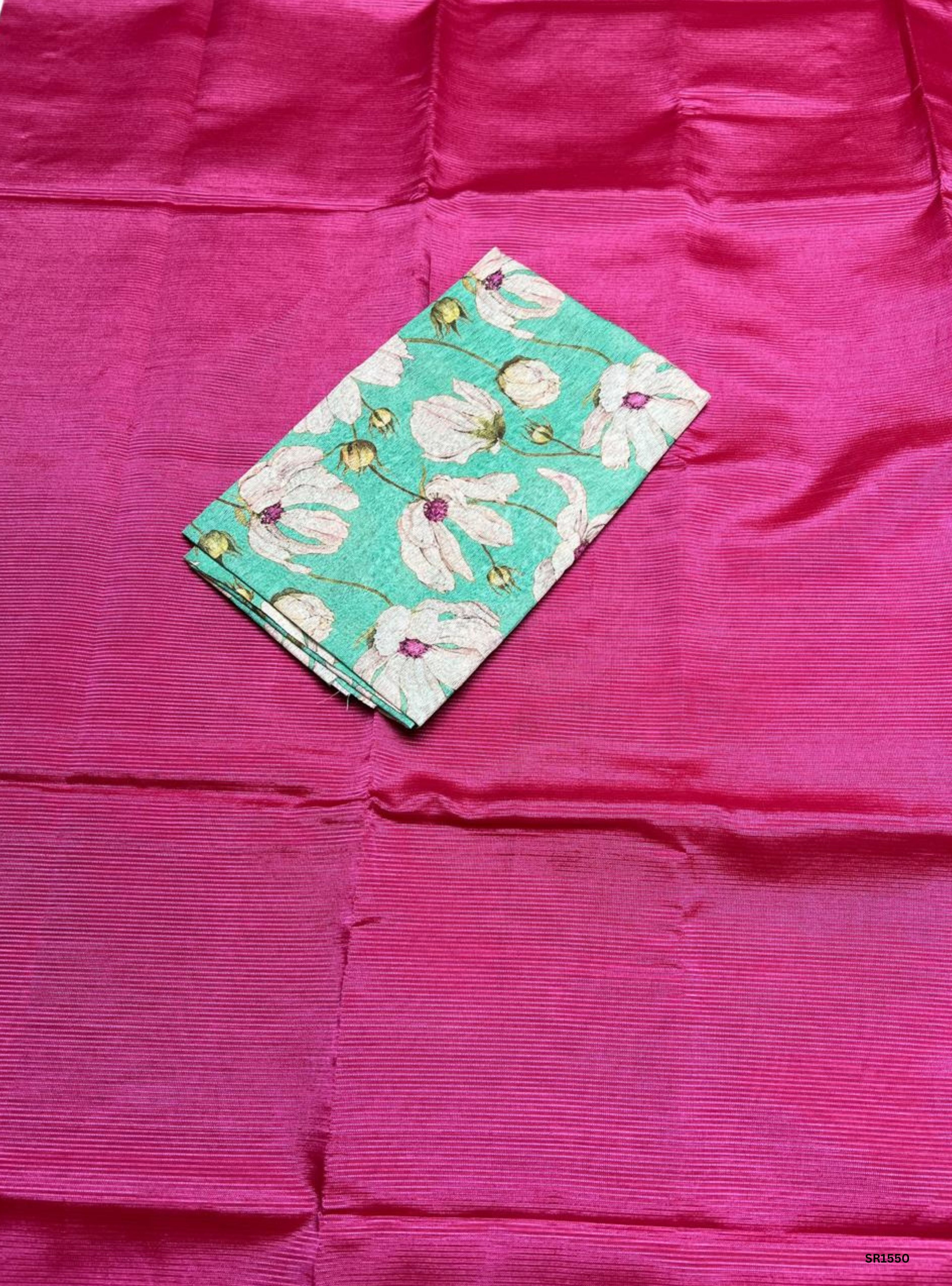 Pink - Mangalagiri Silk Cotton Saree