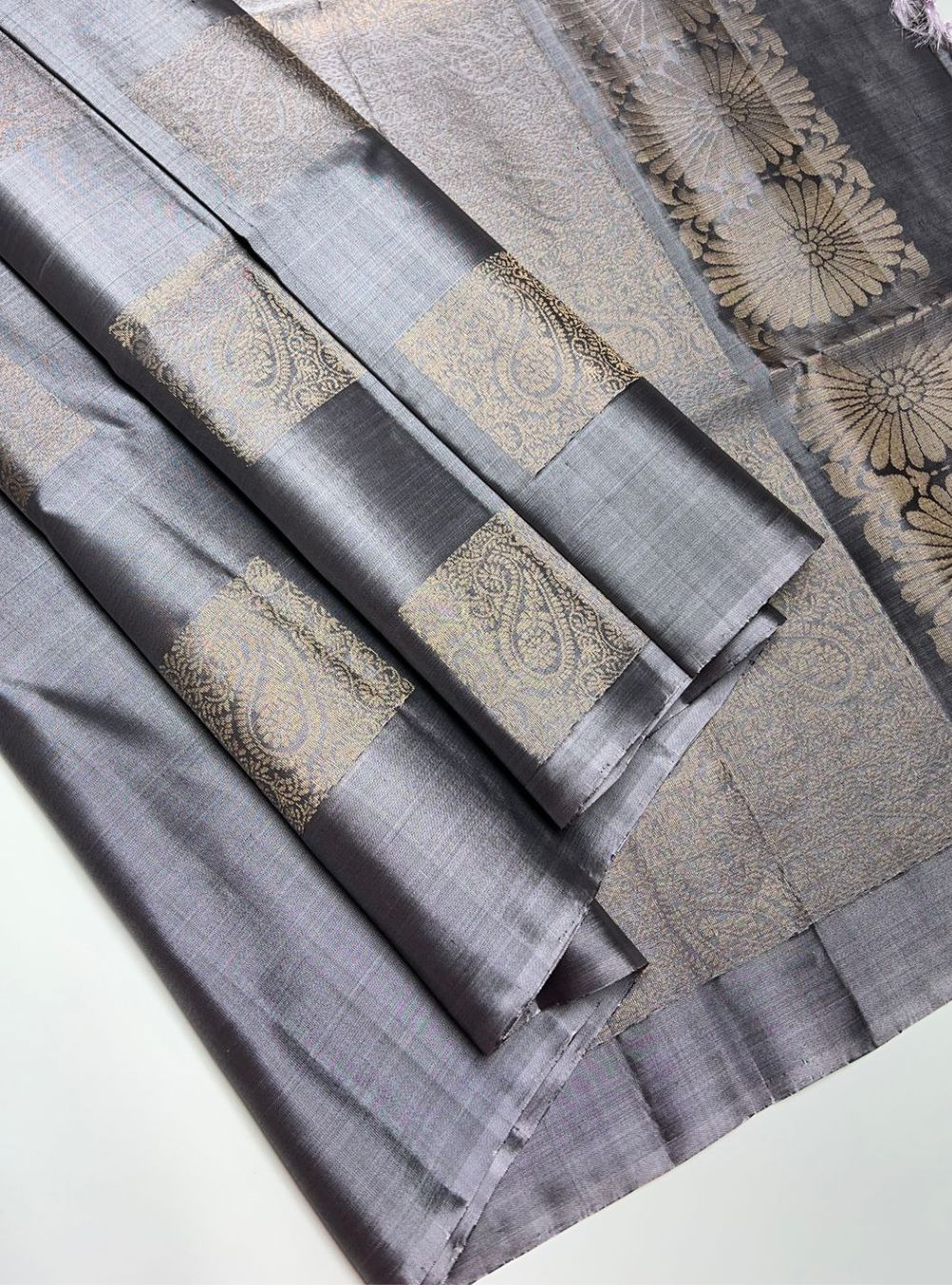 Light Lilac - Soft Silk Saree