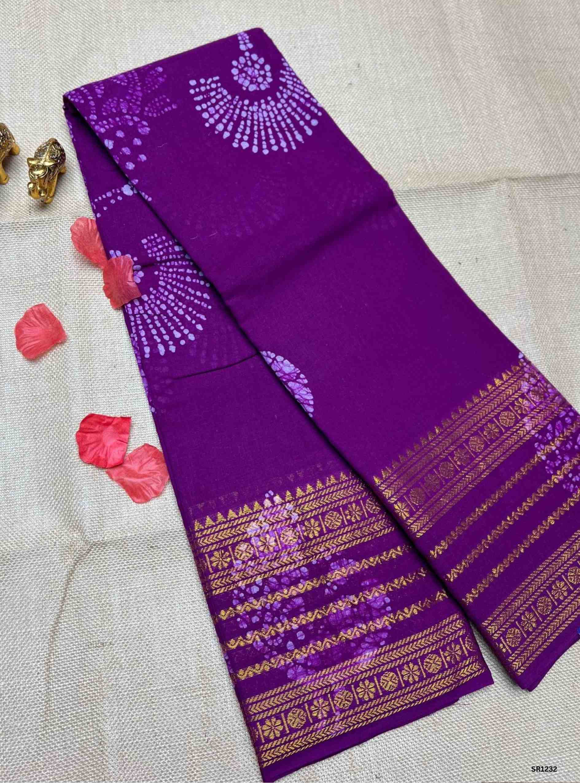 Vadamalli - Wax Chungudi Cotton