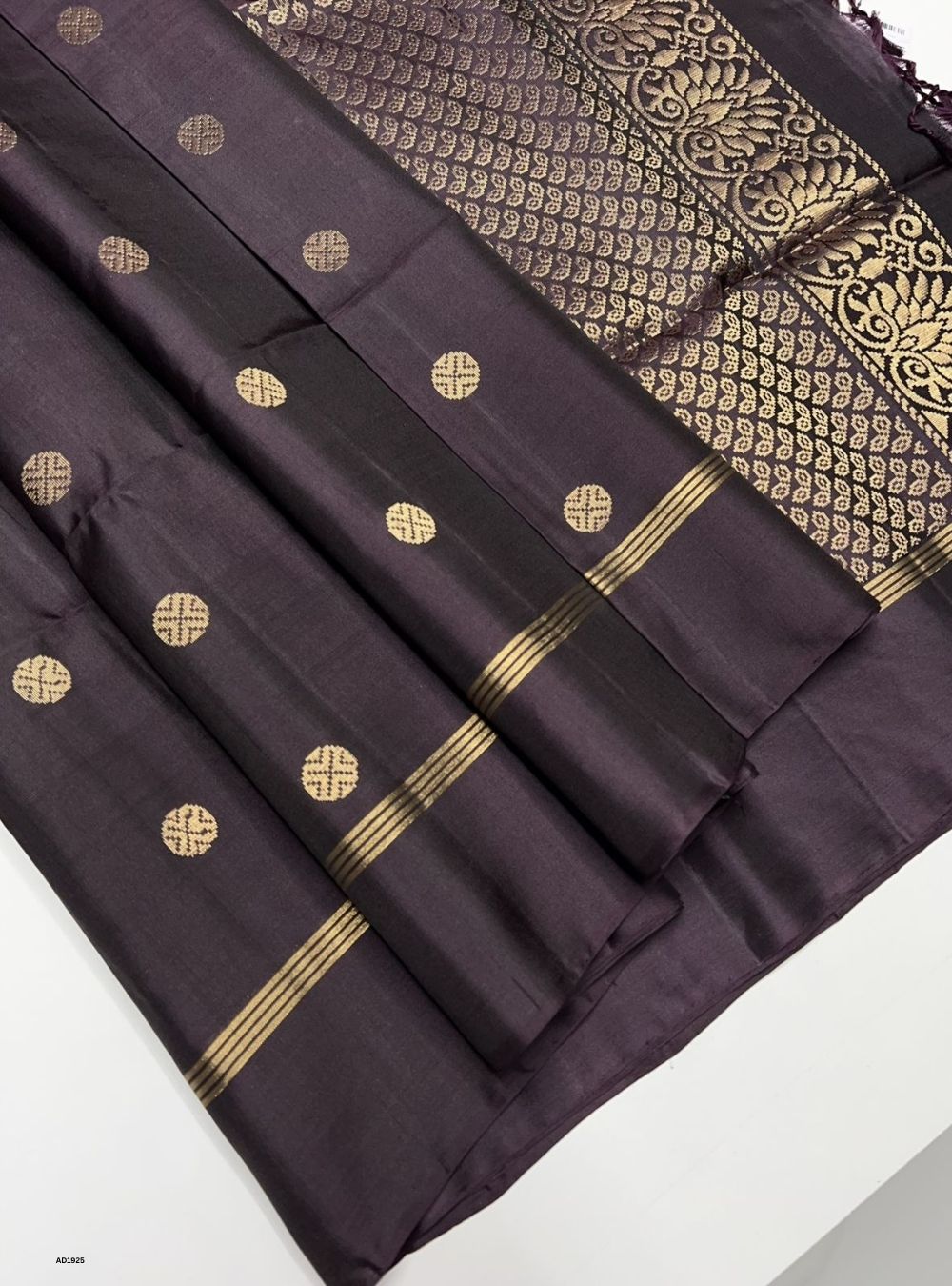 Brown-Soft Silk Saree