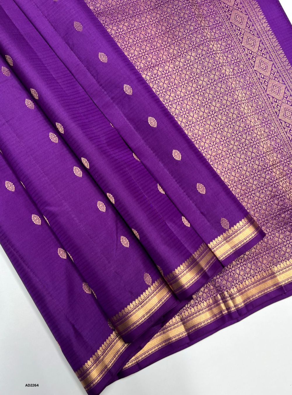 Violet - Soft Silk Saree