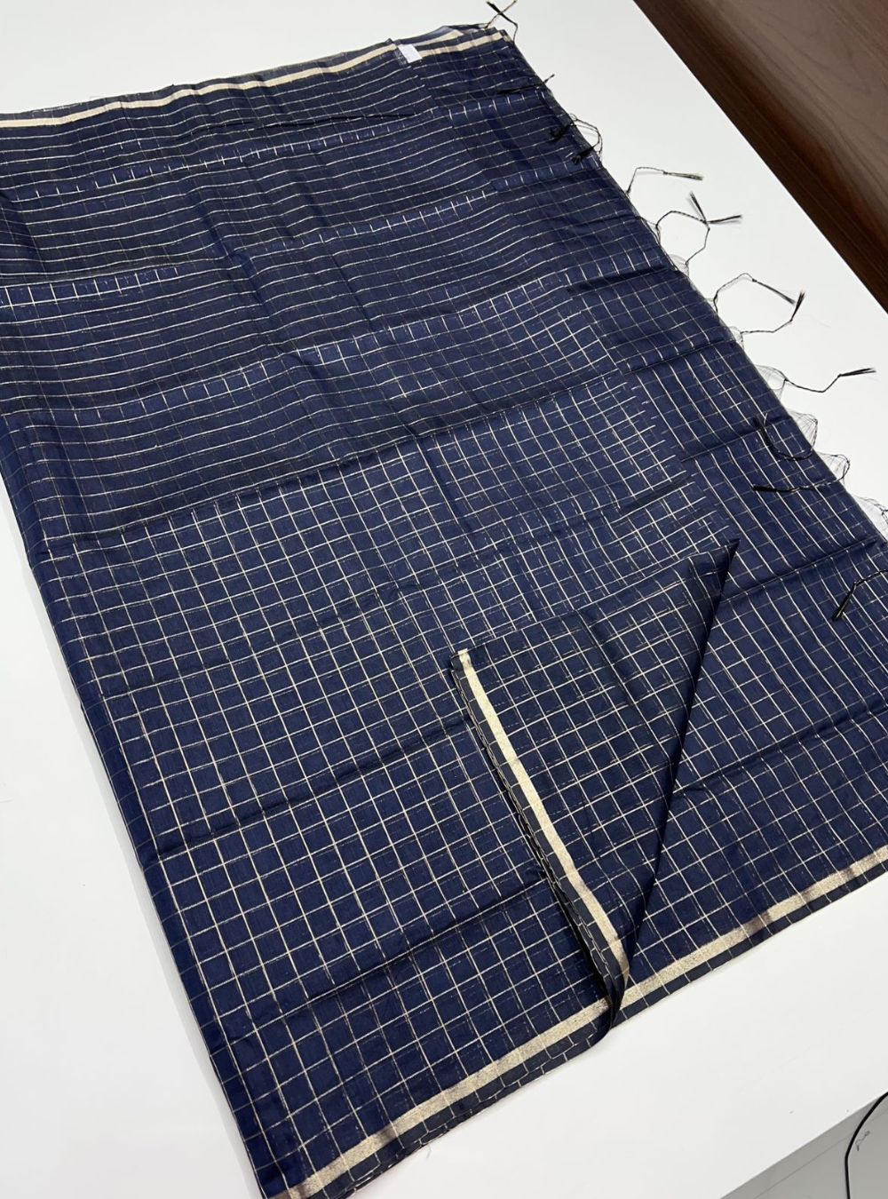 Navy - Silk Cotton Saree