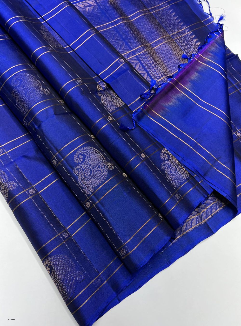 Royal Blue - Soft Silk Saree