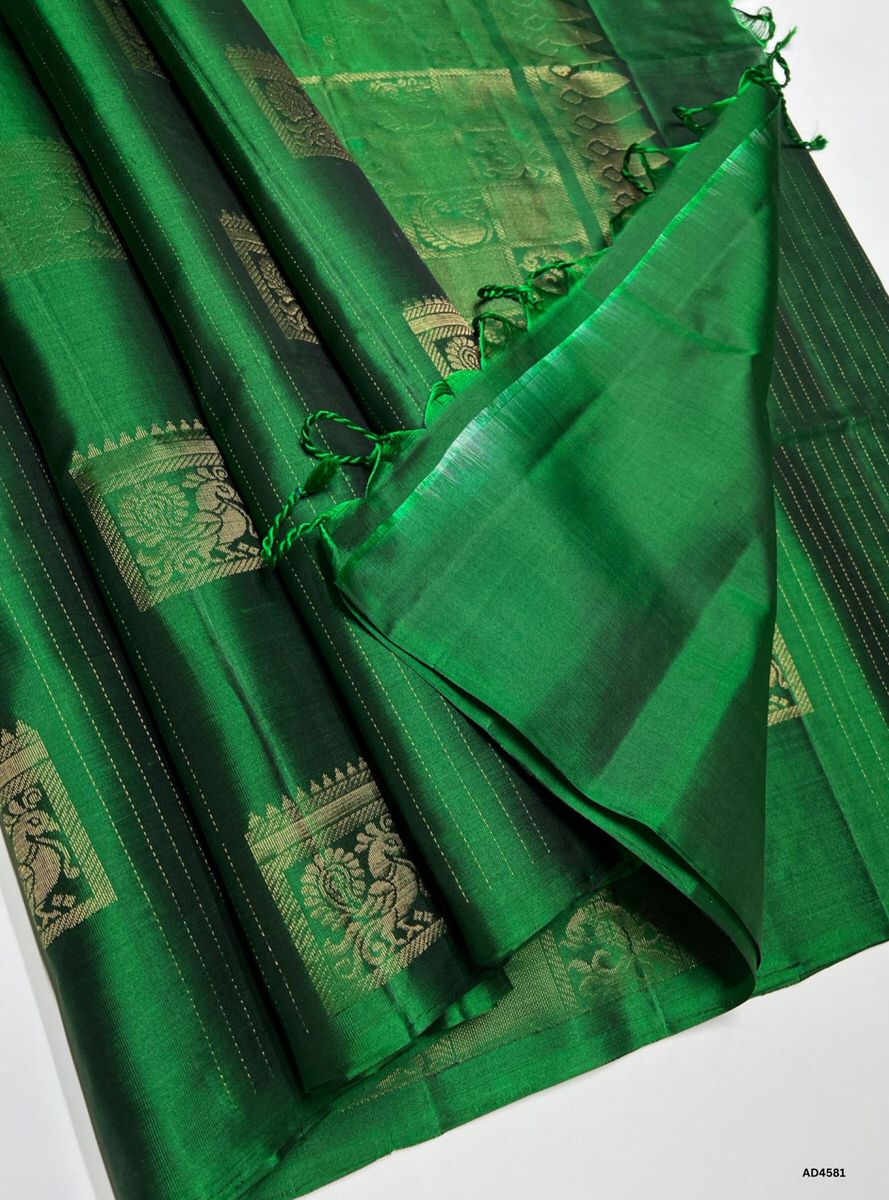 Green - Soft Silk Saree