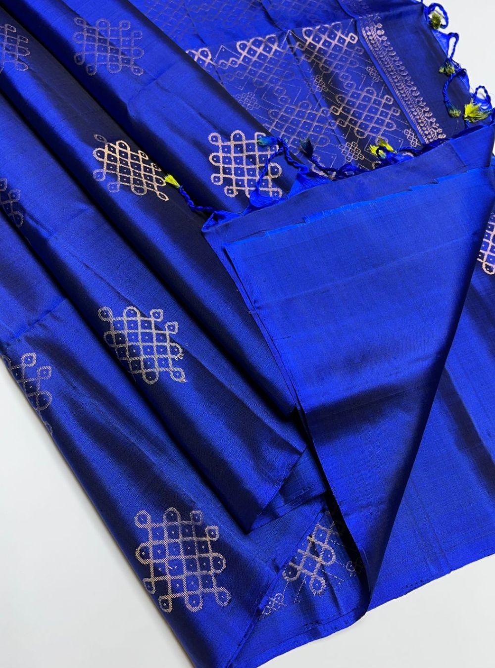 Royal Blue - Soft Silk Saree