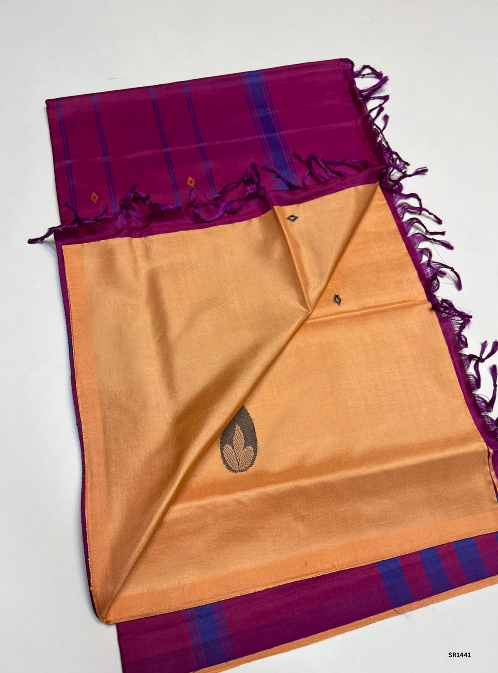 Rani Pink & Peach - Vazhainaar Pattu