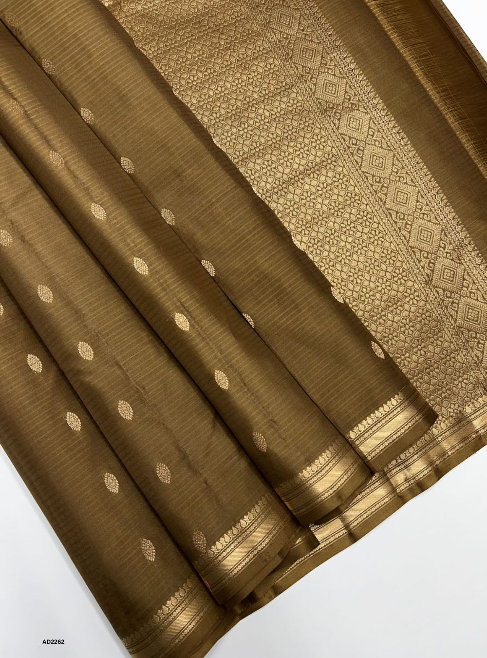 Coco Brown - Soft Silk Saree