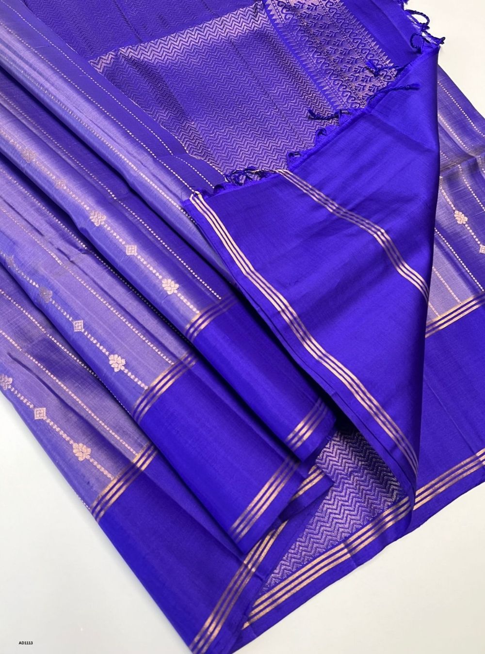 Blue - Soft Silk Saree