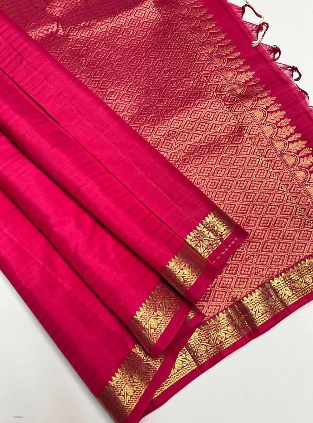 Pink - Soft Silk Saree