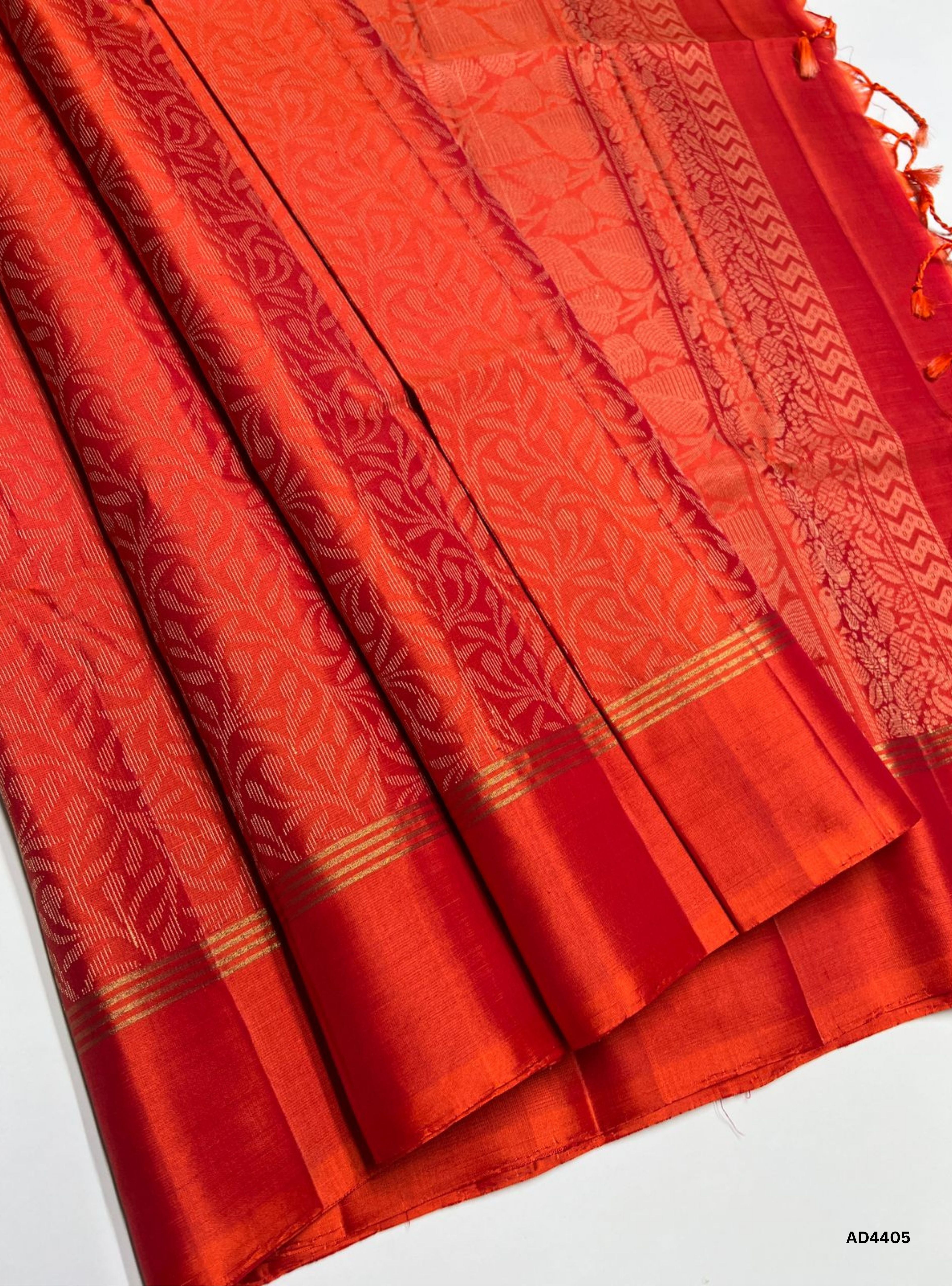 Orangish Pink - Soft Silk Bridal