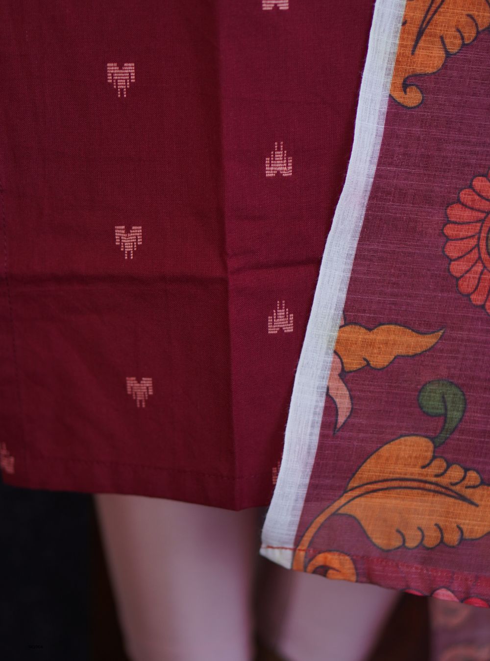 Rich maroon - Kurti