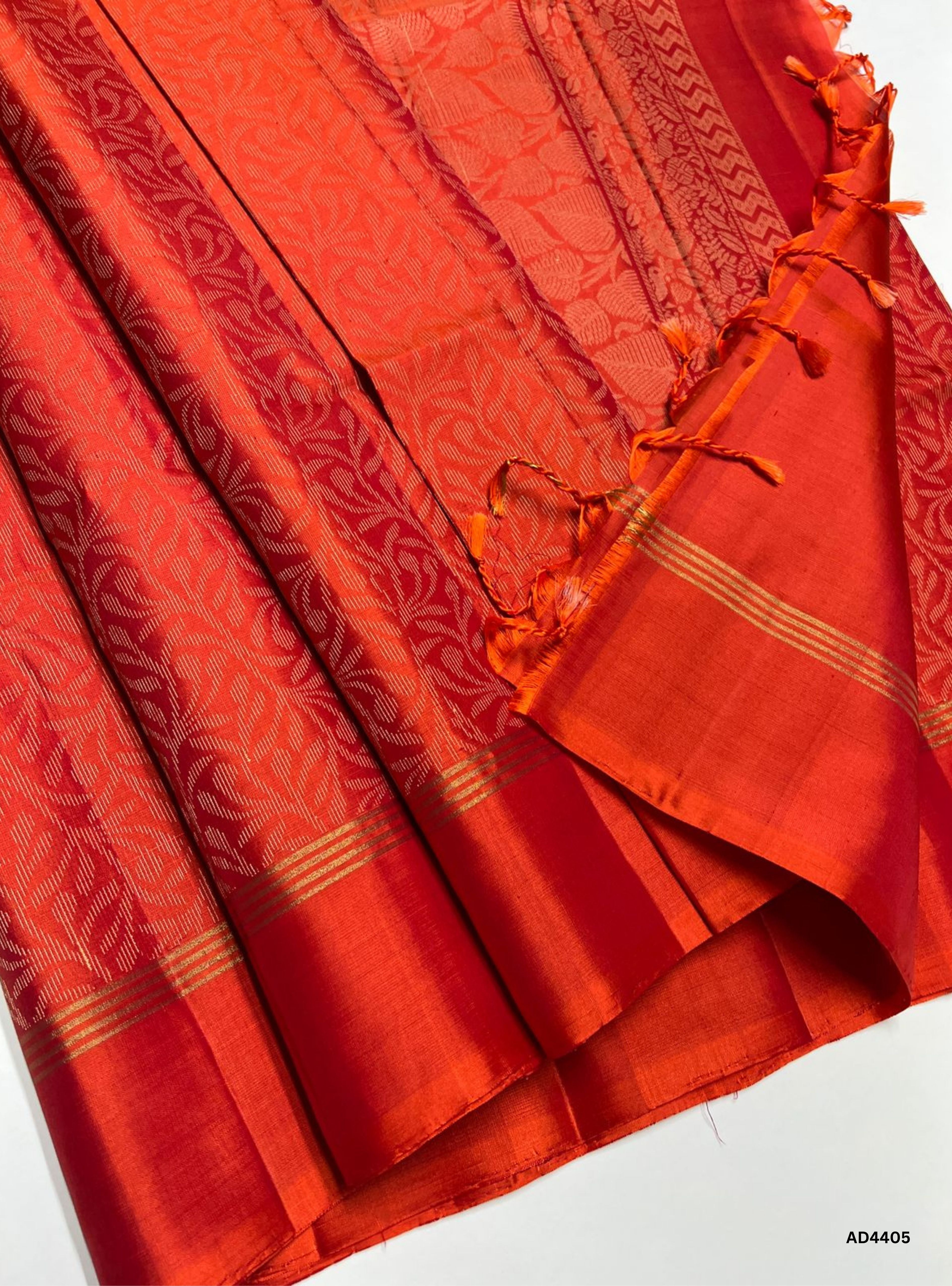 Orangish Pink - Soft Silk Bridal
