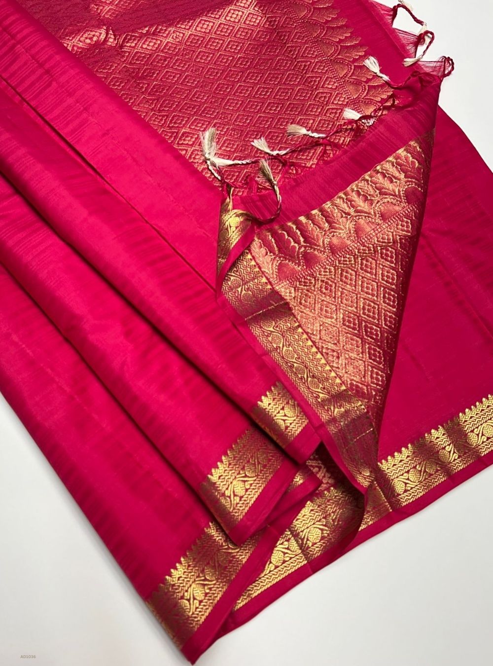 Pink - Soft Silk Saree