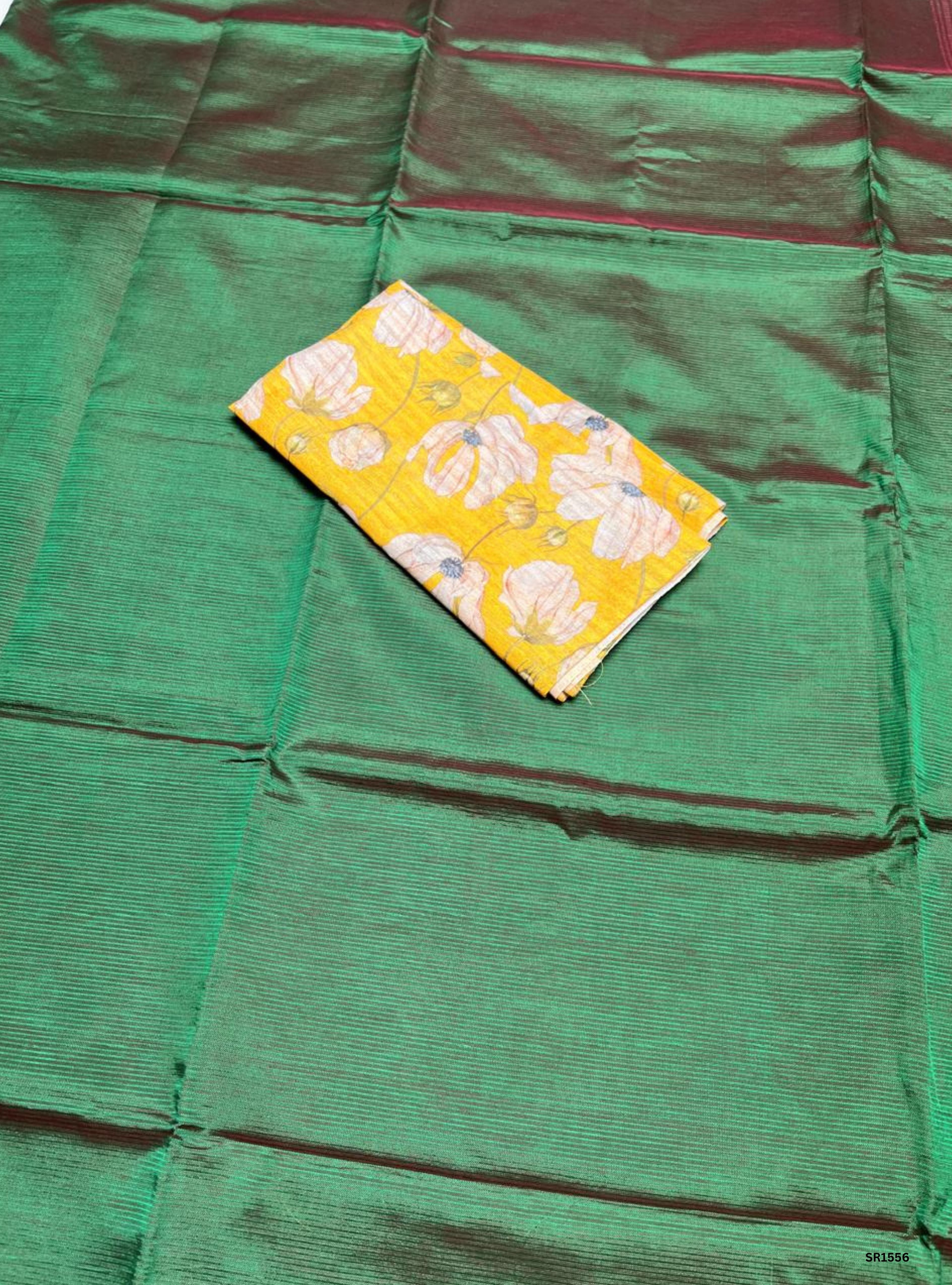 Green - Mangalagiri Silk Cotton Saree