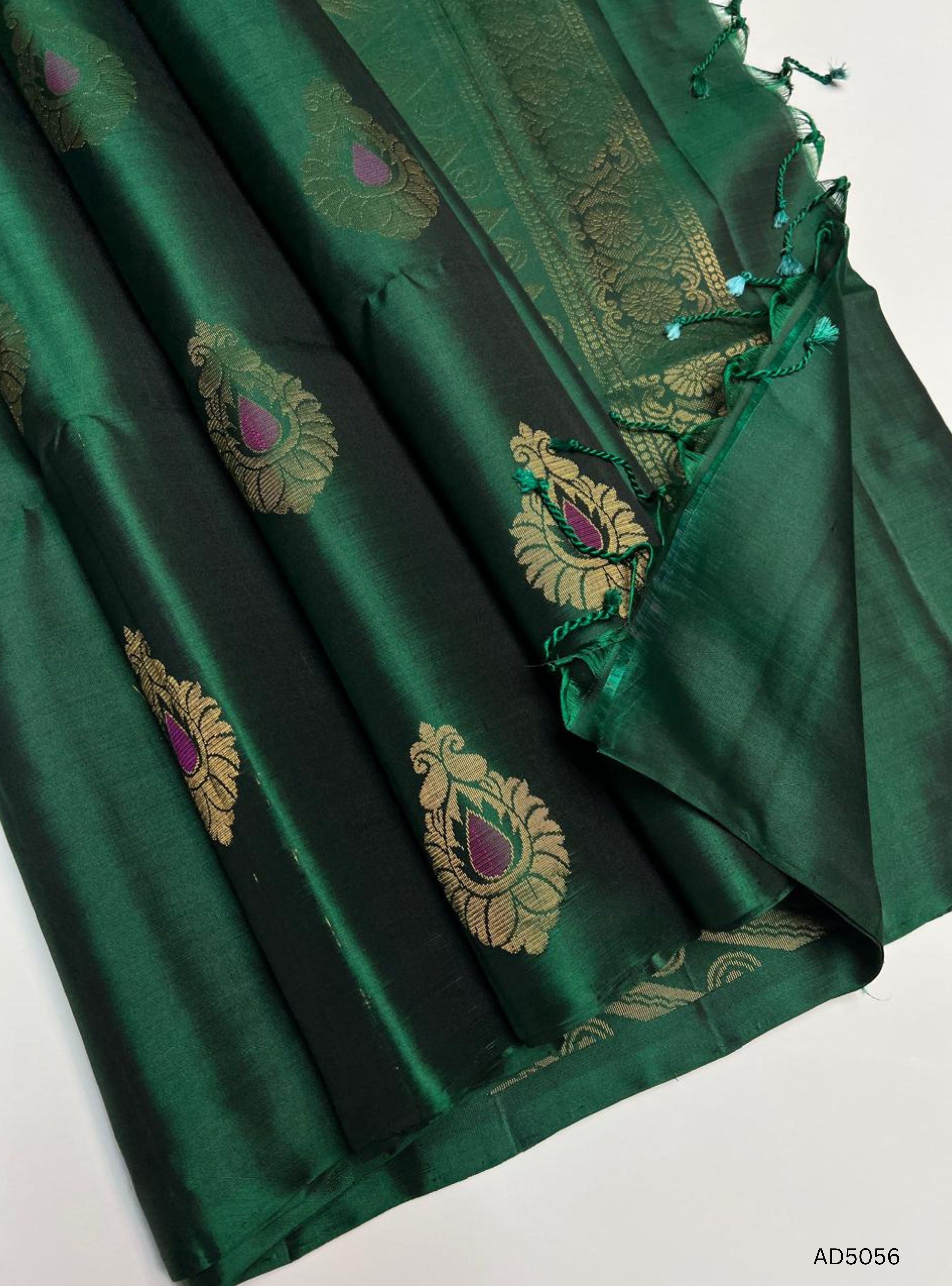 Green - Soft Silk Saree