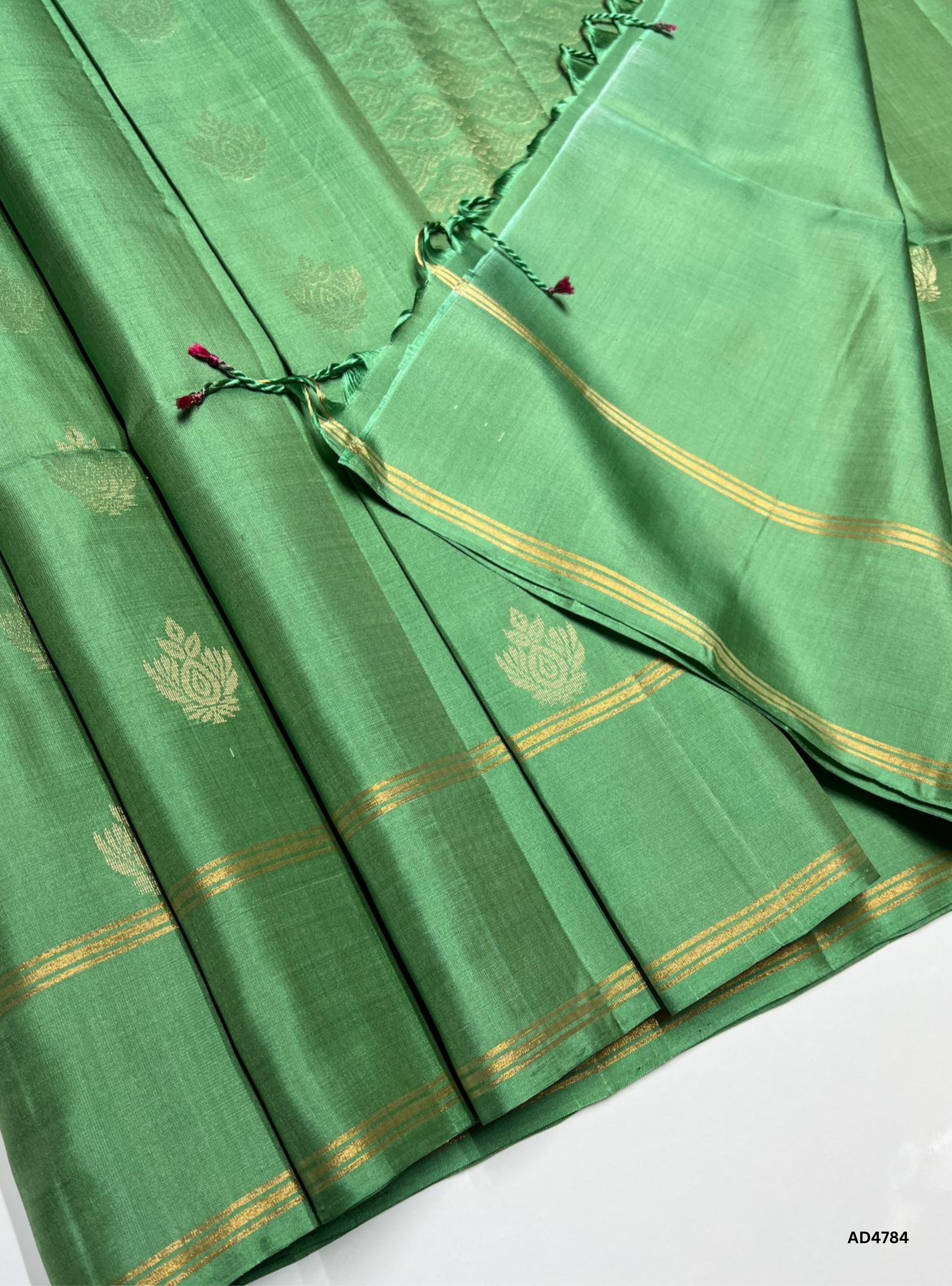 Apple Green - Soft Silk Saree