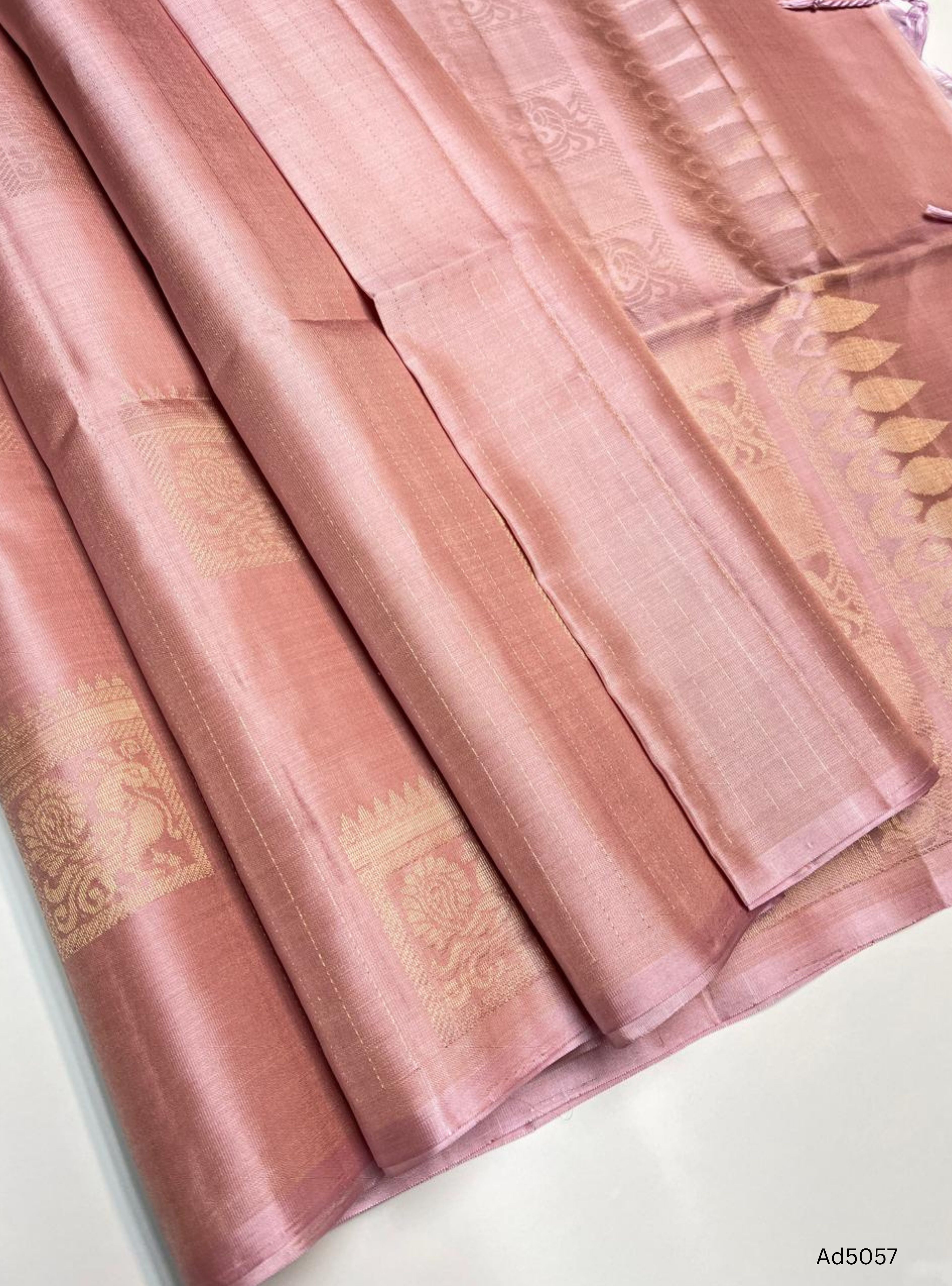 Maple Biscuit - Soft Silk Saree