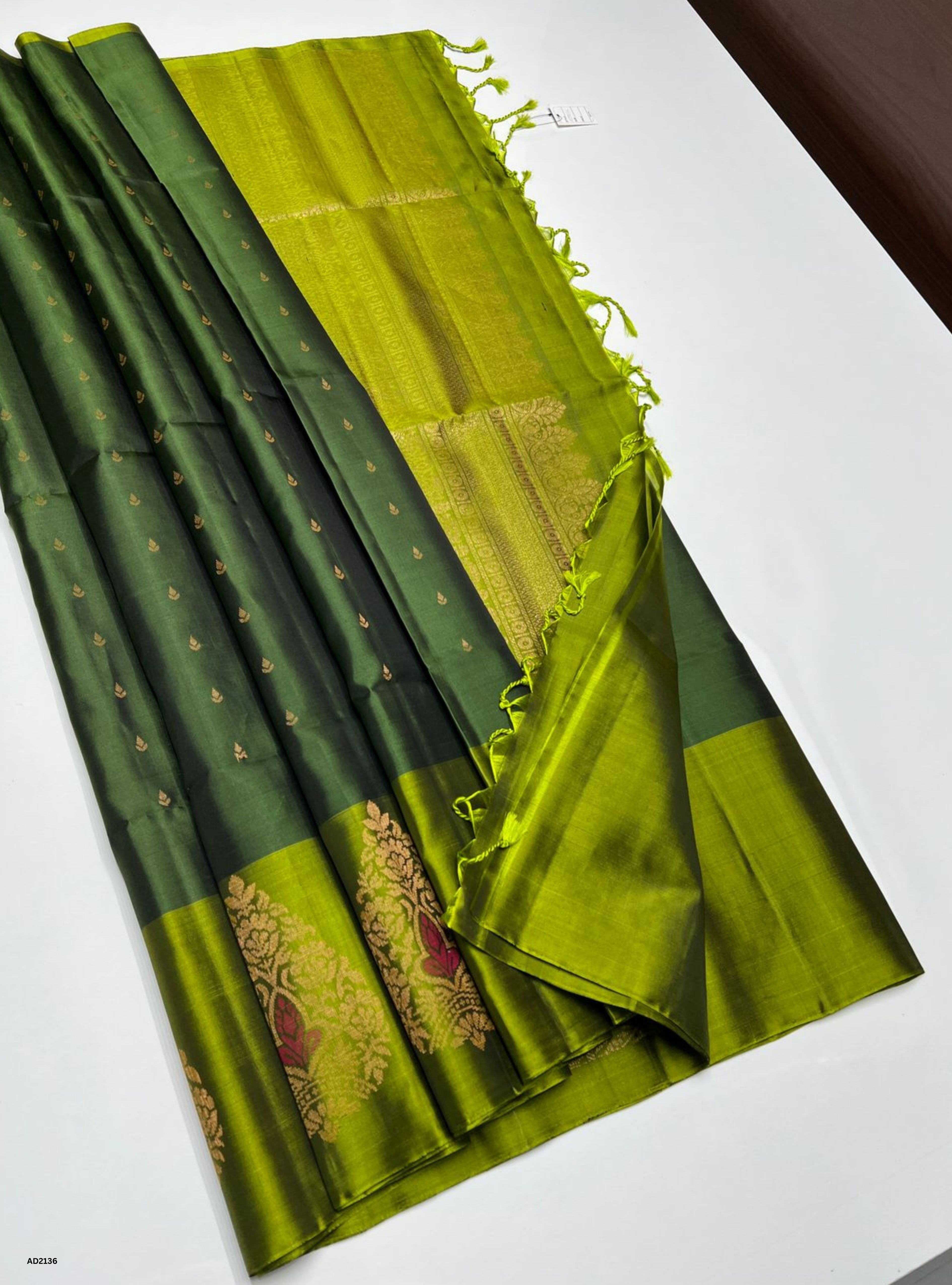 Green - Soft Silk Saree