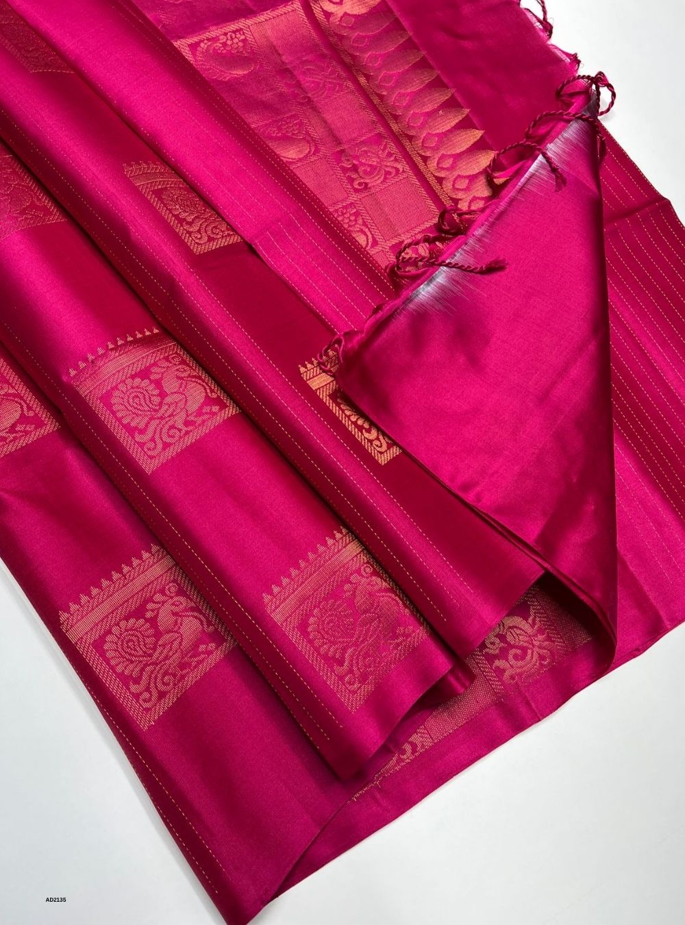 Pink - Soft Silk Saree