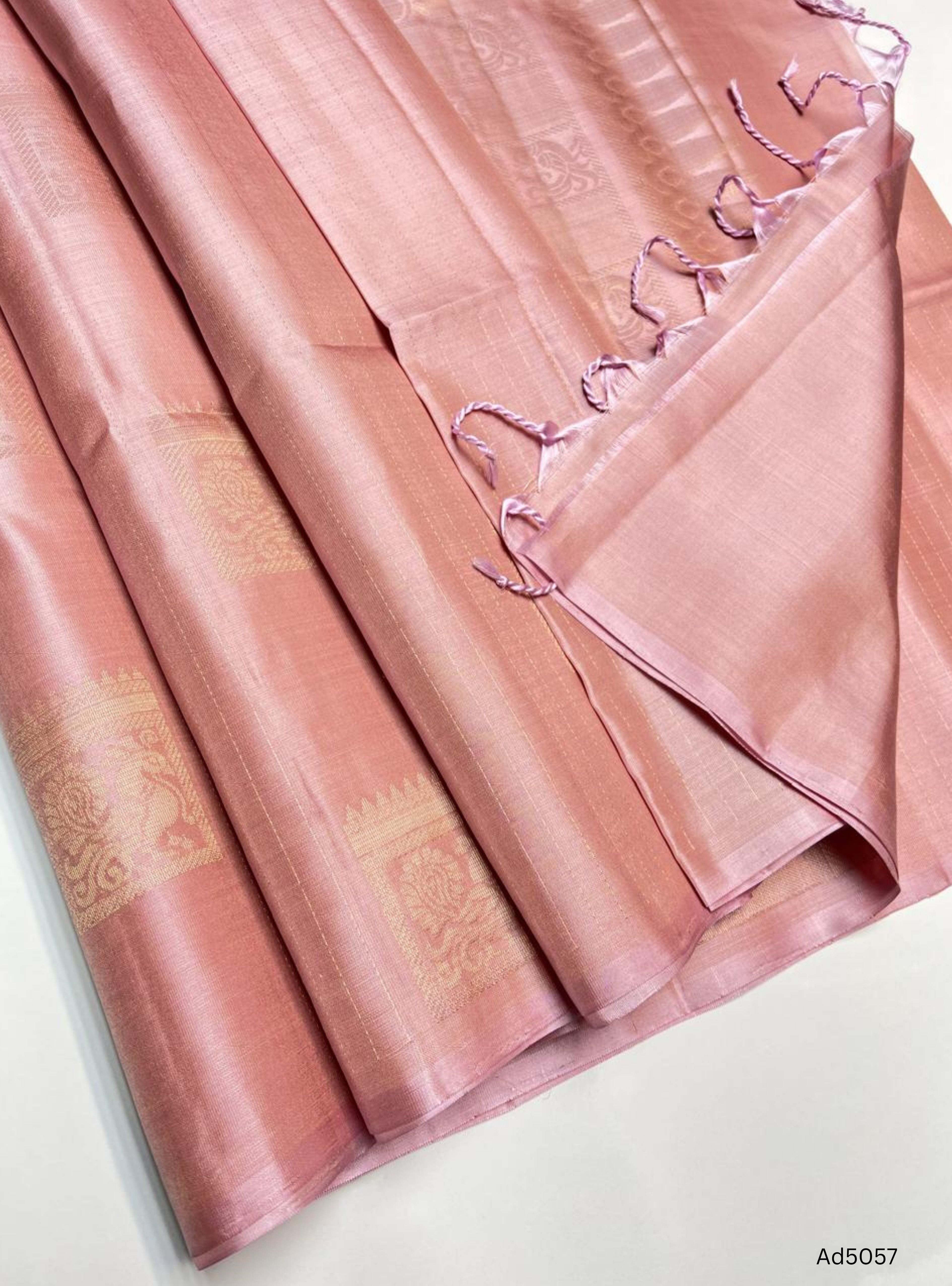 Maple Biscuit - Soft Silk Saree