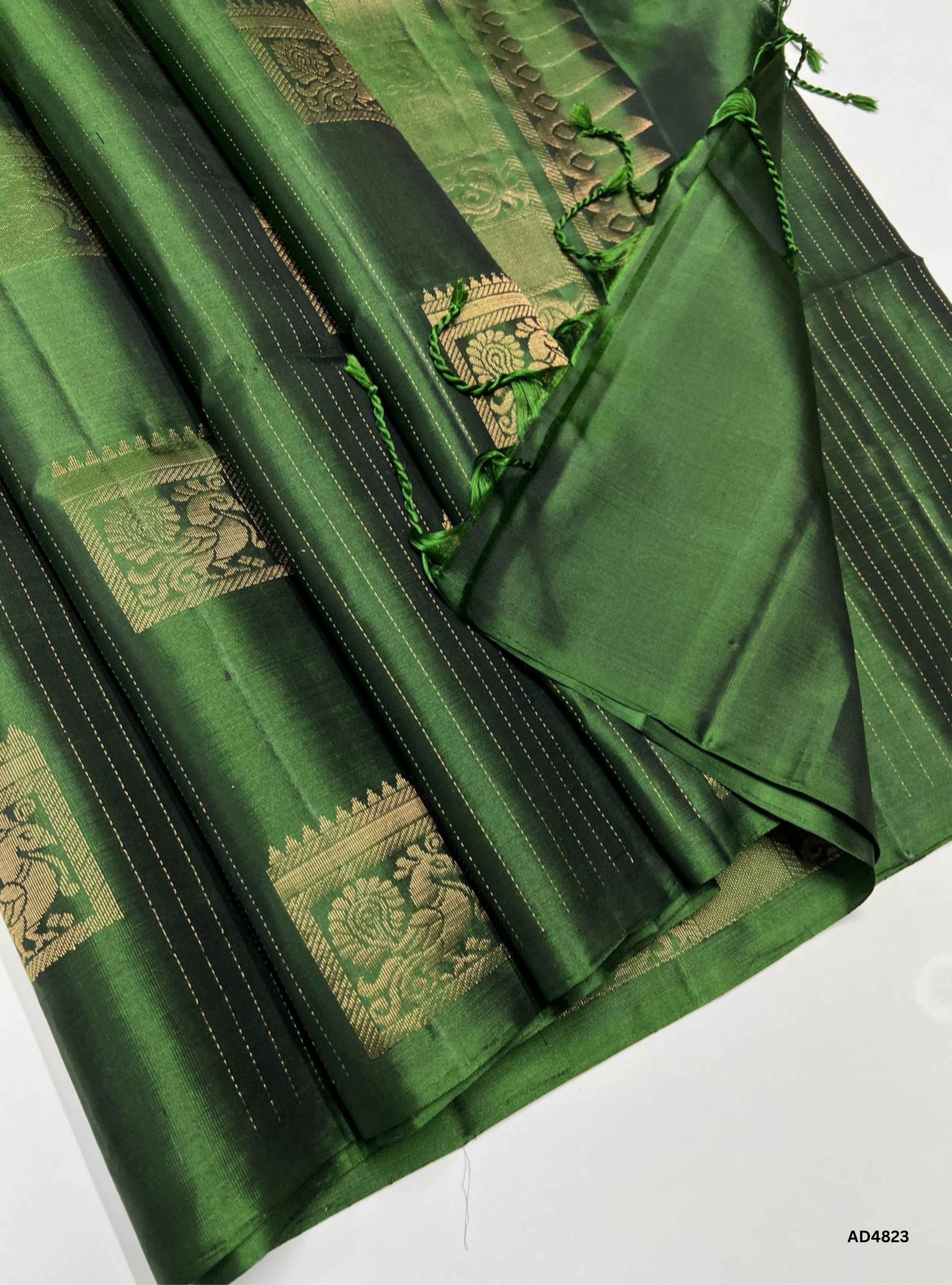 Green - Soft Silk Saree