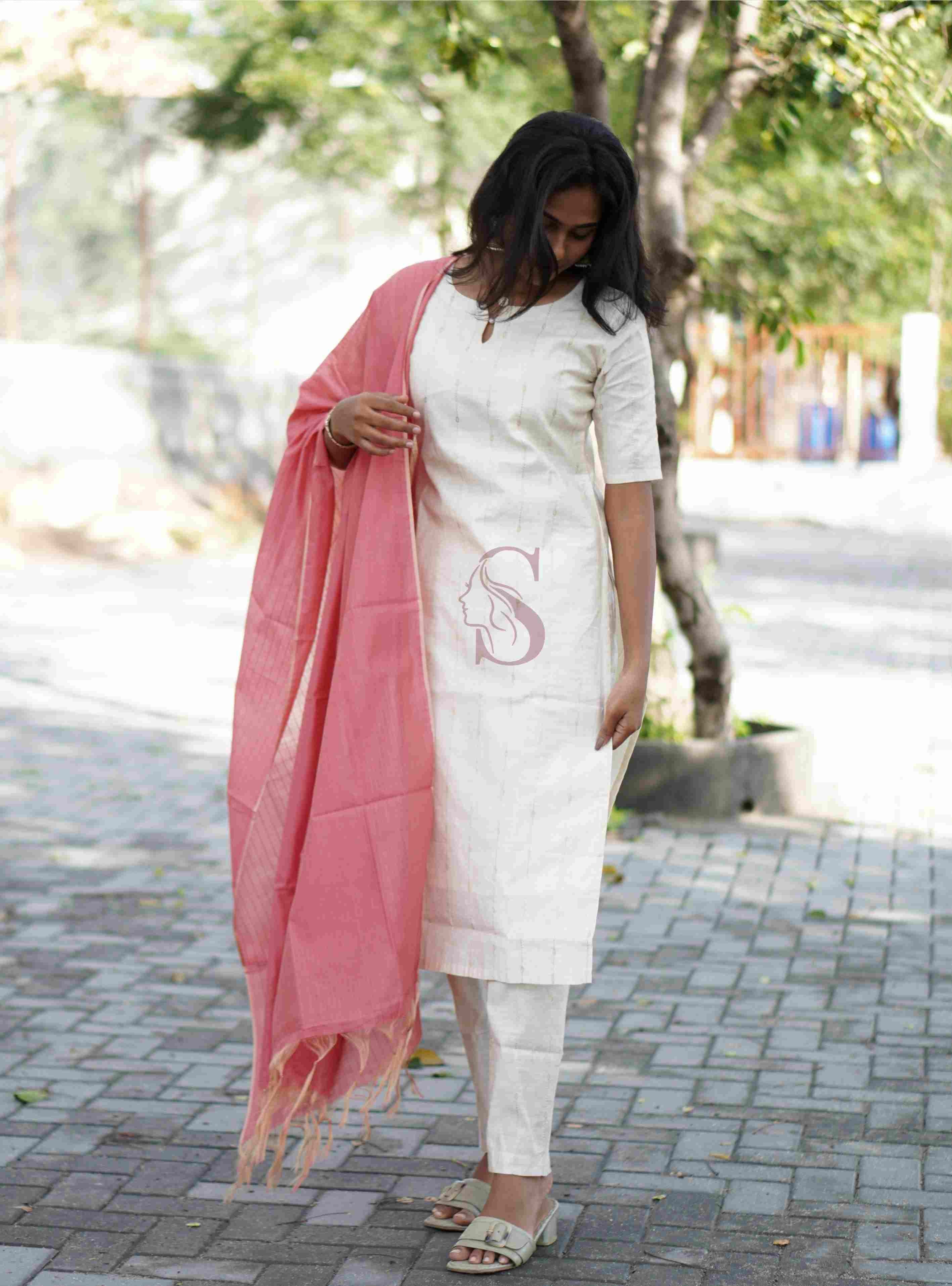 White Lotus - Salwar Set