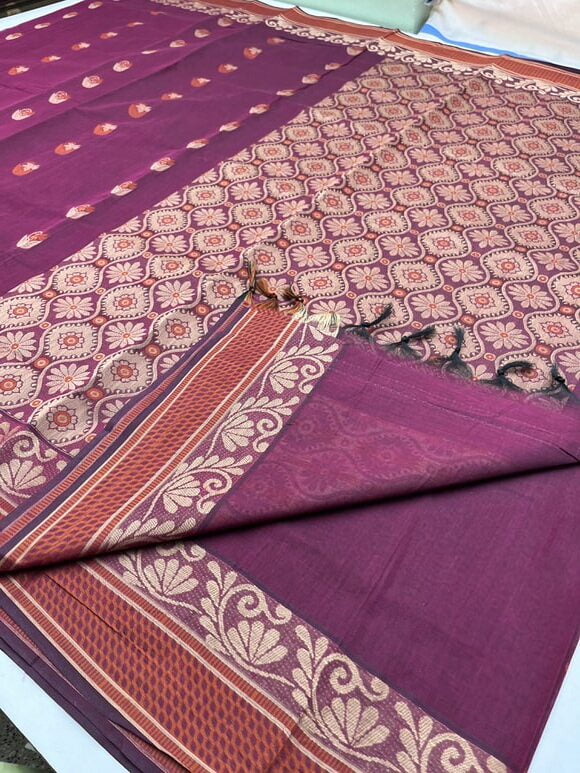 MAGENTA COLOR - PURE COTTON