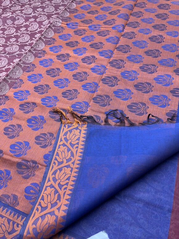 MAROON - PURE COTTON SAREE