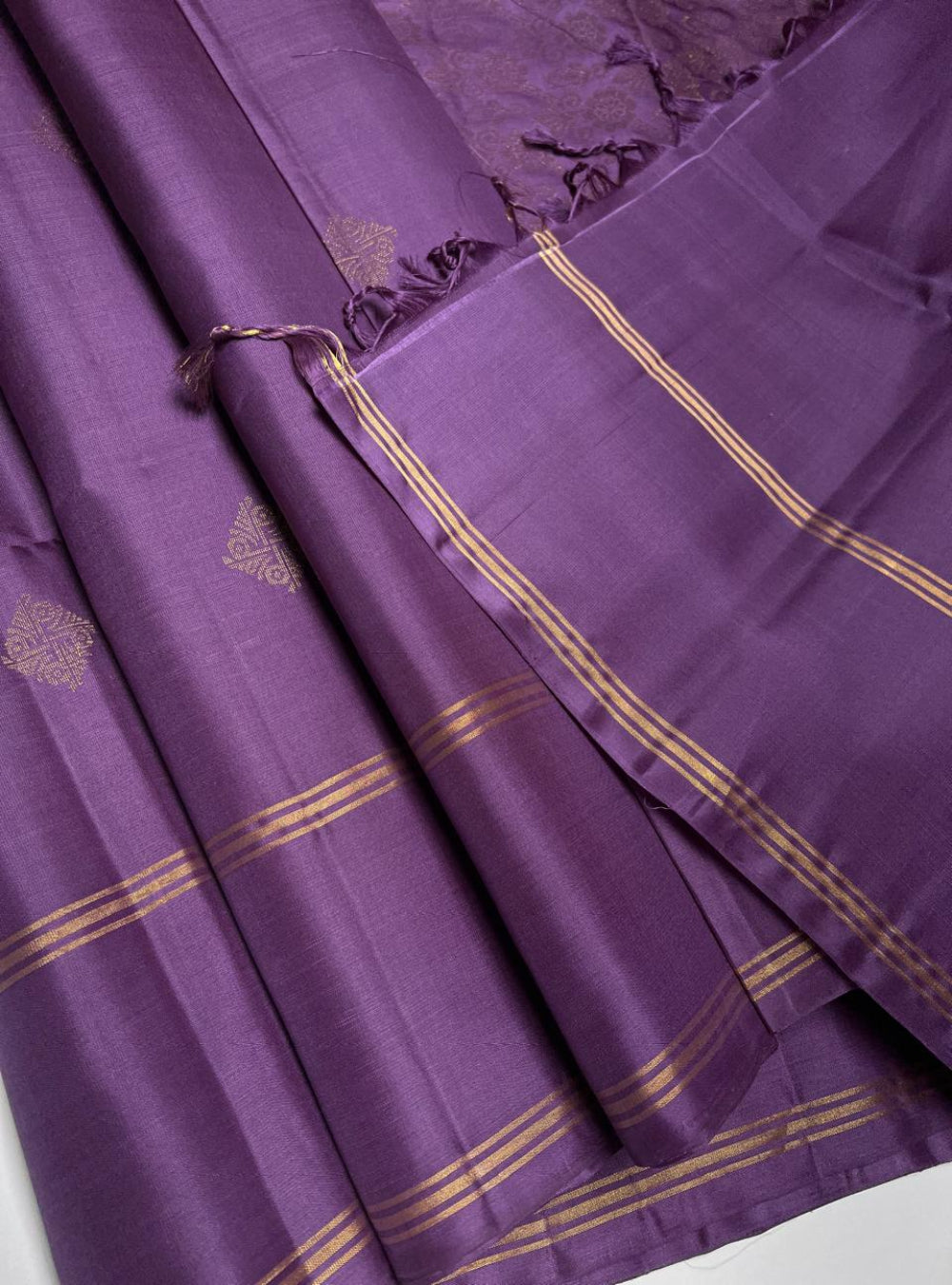Grape - Soft Silk Saree