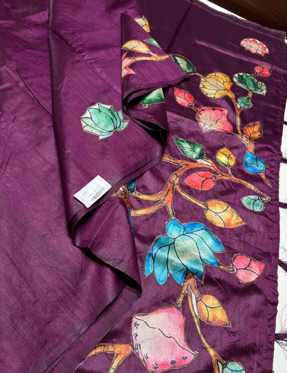 Jamun - Matka Silk Saree