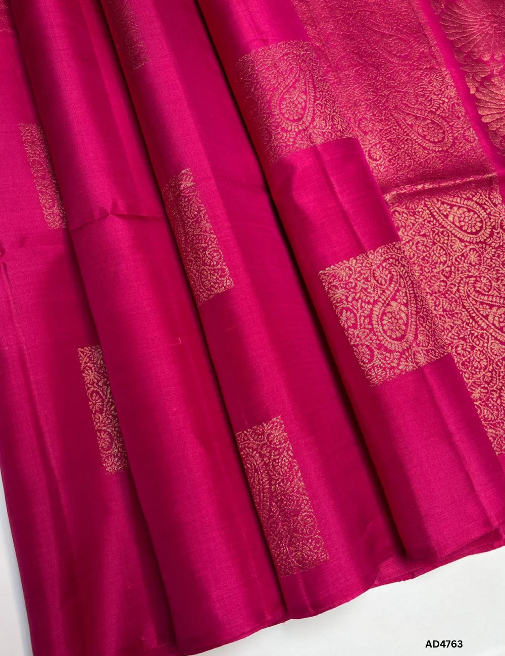 Rani Pink - Soft Silk Saree