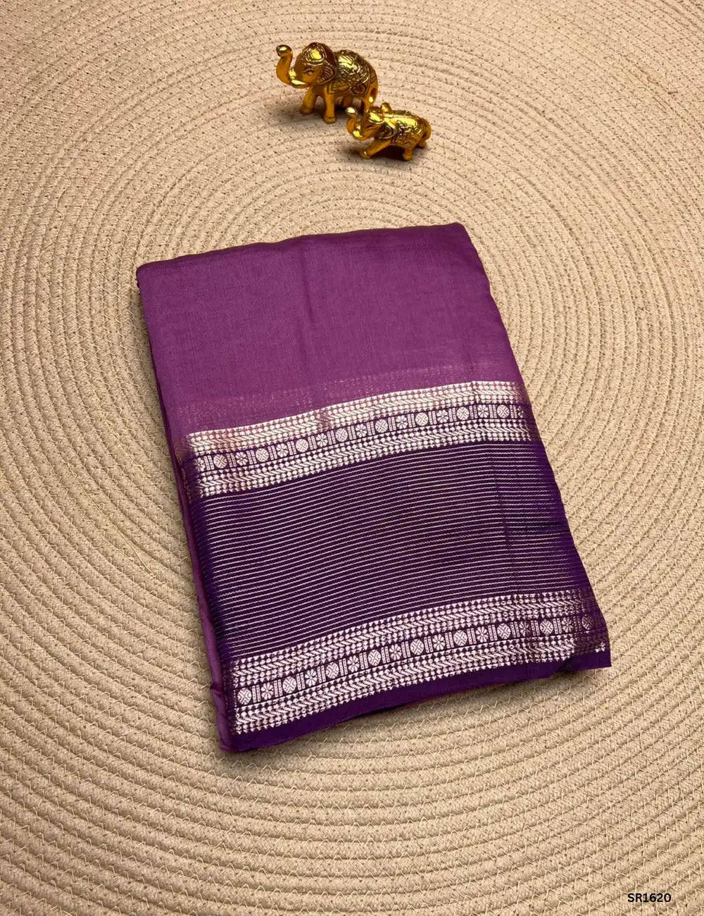 Ventage Rassberry & Grape - Binny Silk Saree