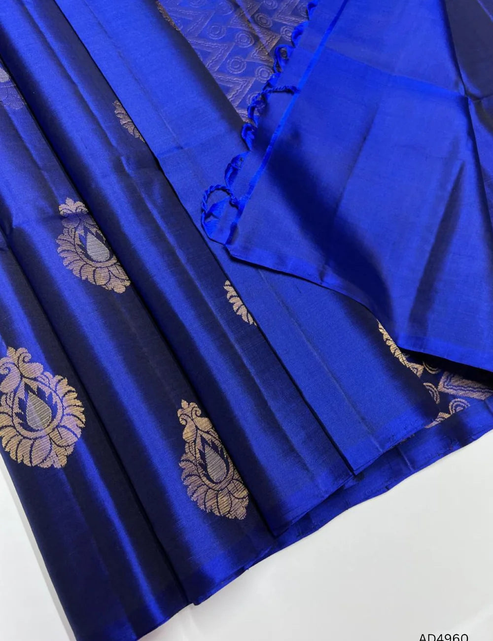 Royal Blue - Soft Silk Saree