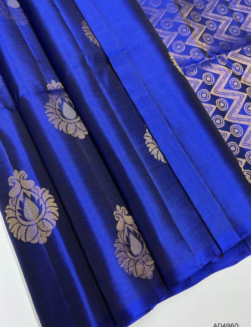Royal Blue - Soft Silk Saree