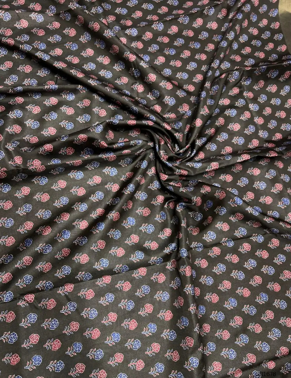 Wooden Brown - Semi Tussar Saree