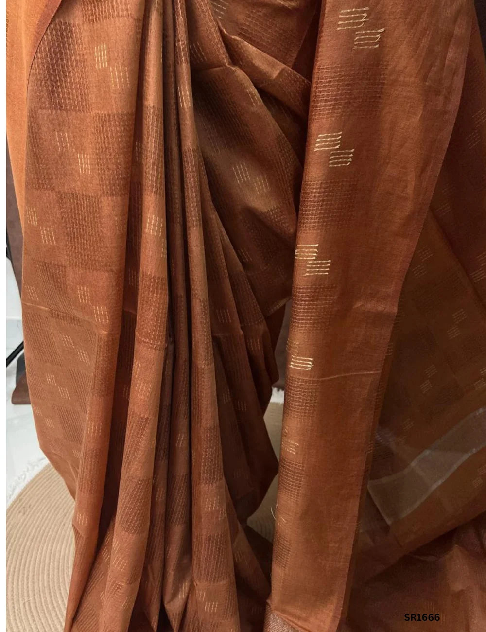 Bronze - Moonga Silk Saree
