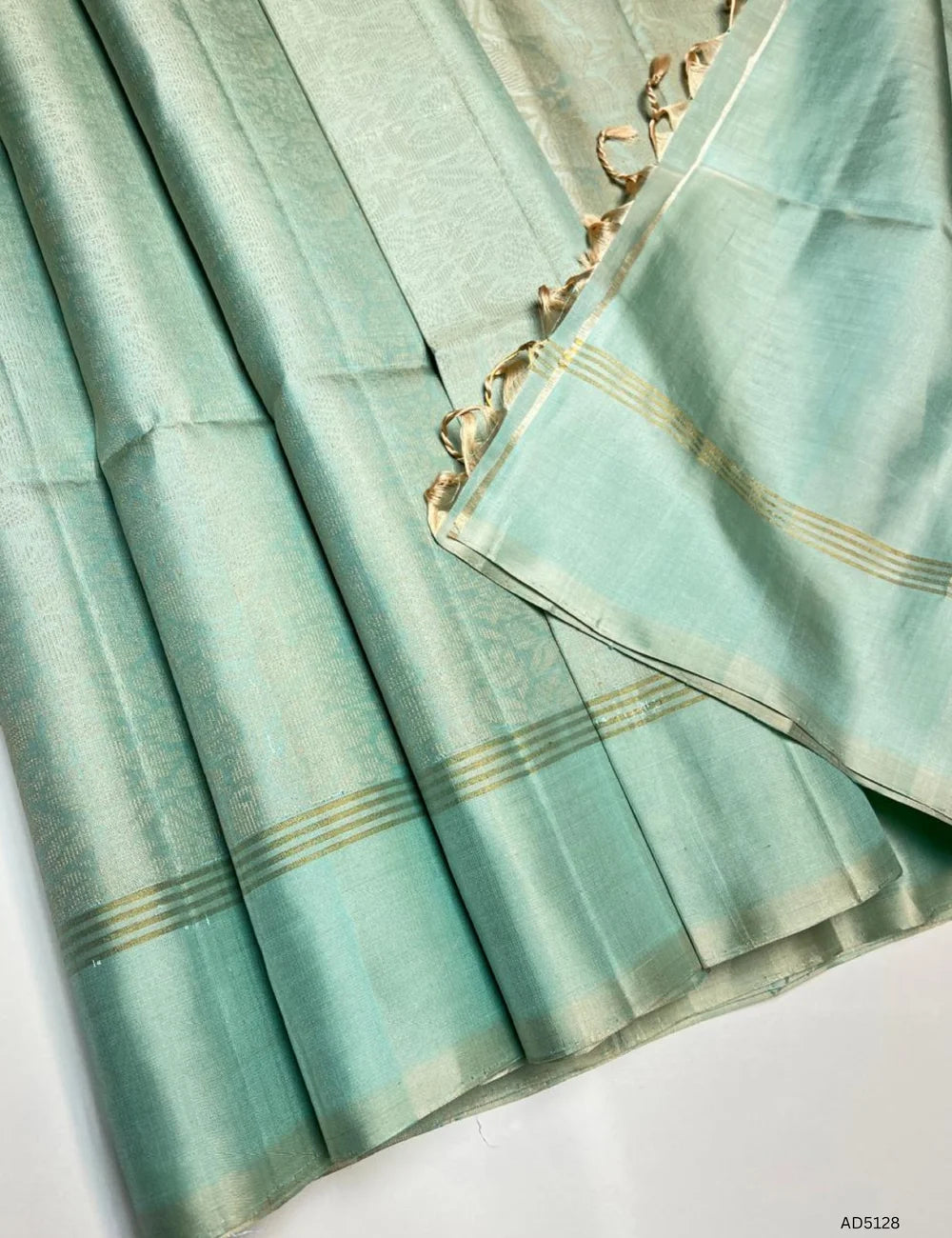 Mint Tulip - Soft Silk Bridal Saree