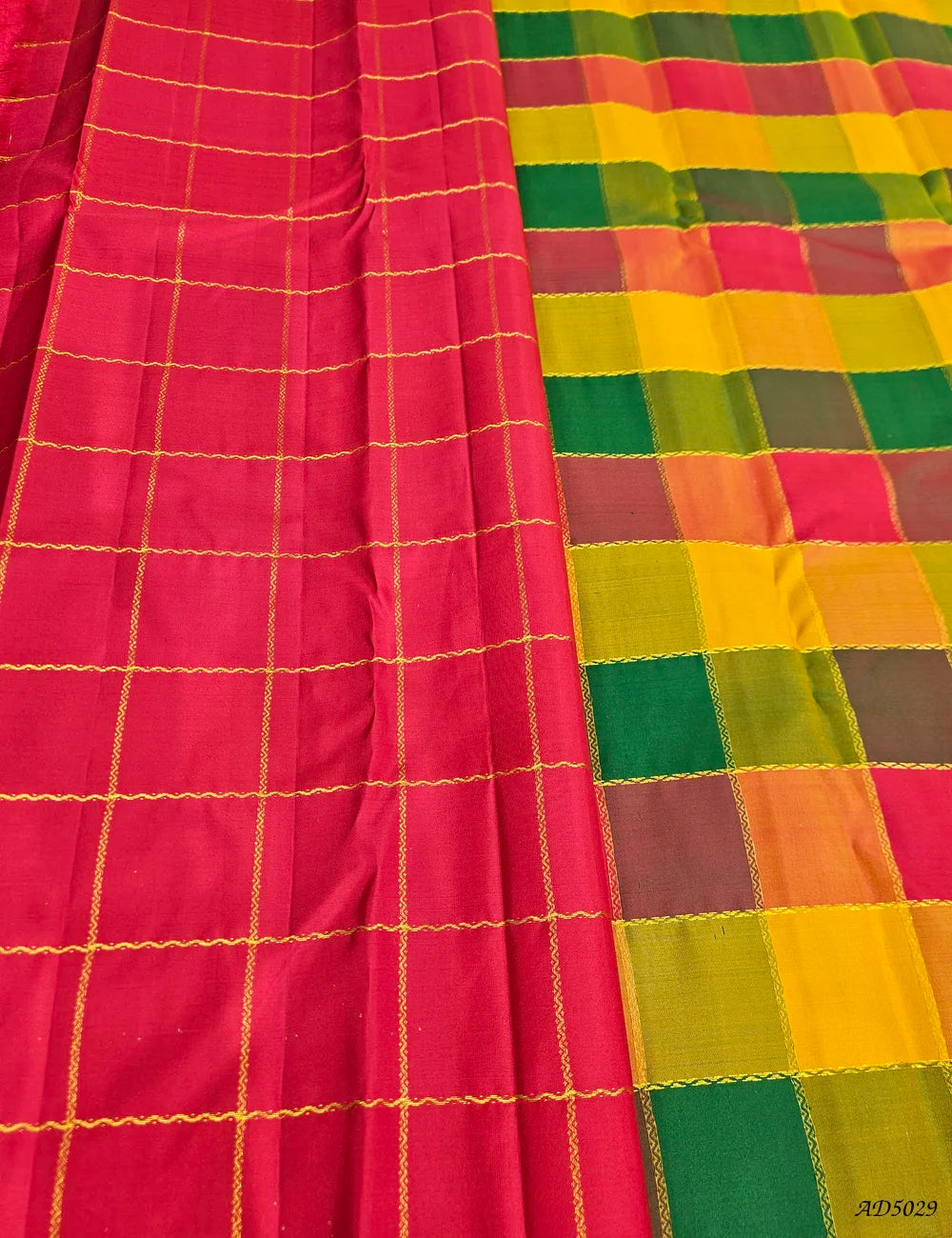 Kanjeevaram Pazhum Pazhamum Soft Silk Saree -