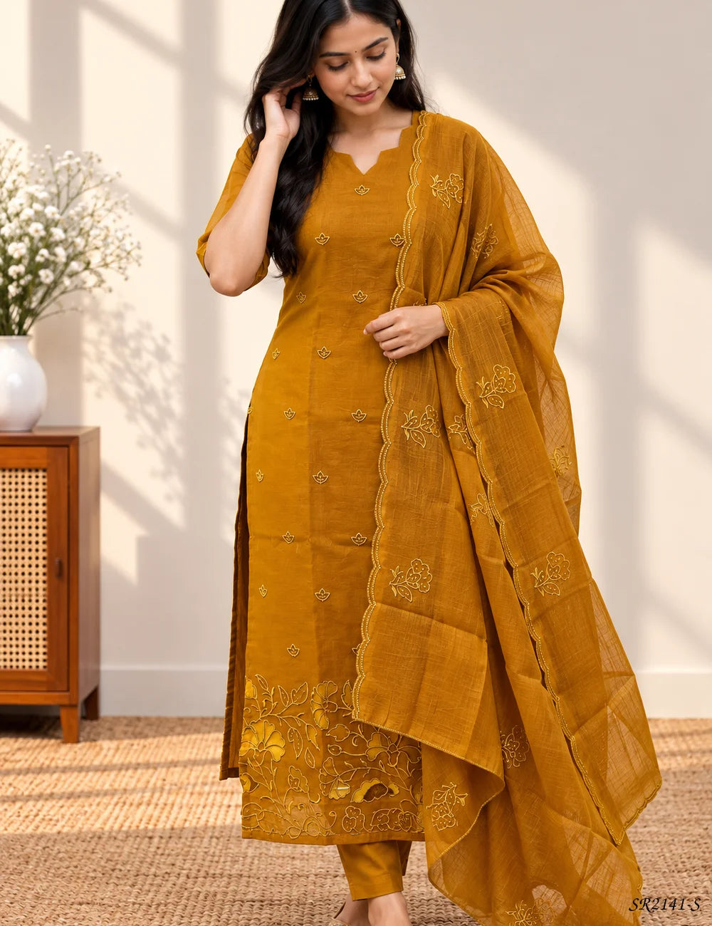 Mehendhi Green - Salwar Set -
