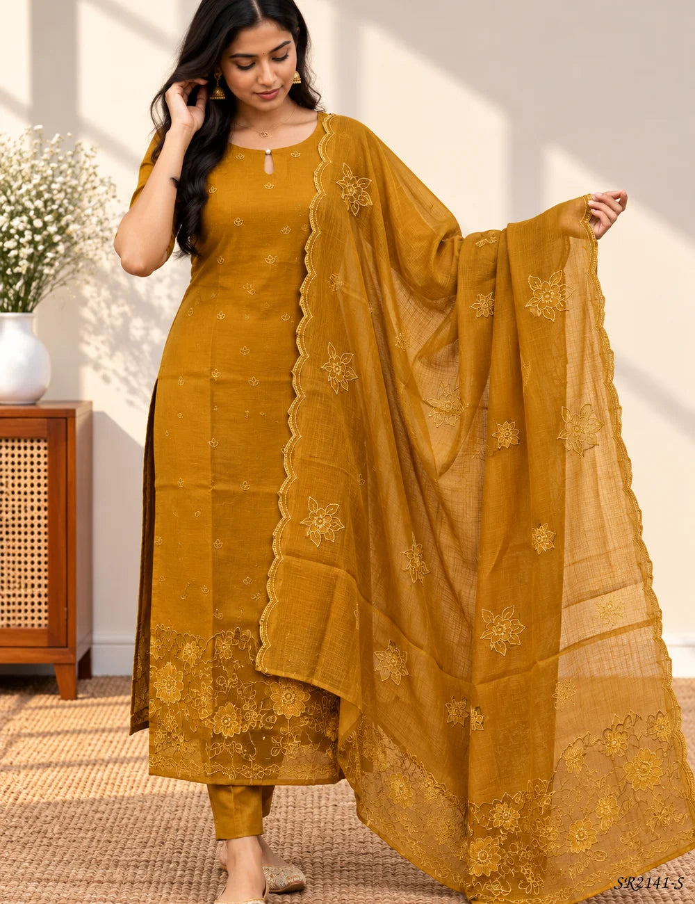 Mehendhi Green - Salwar Set -