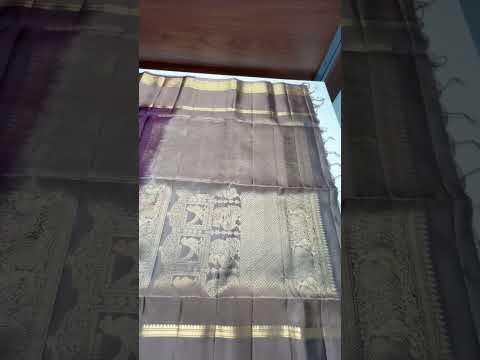 Coffee Brown & Coco - Retta Pett Kanchi Border Soft Silk Saree