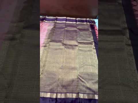 Peach & Wine - Retta Pet Border Soft Silk Saree